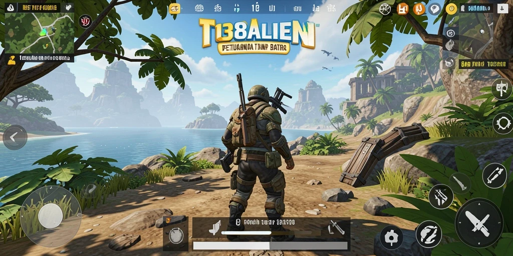 Gameplay menarik di dunia terbuka 138ALIEN yang luas dan dinamis.