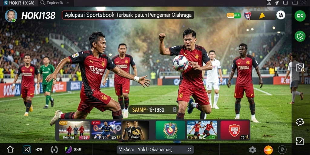 Tampilan menarik dari gameplay HOKI138 yang menampilkan taruhan olahraga.