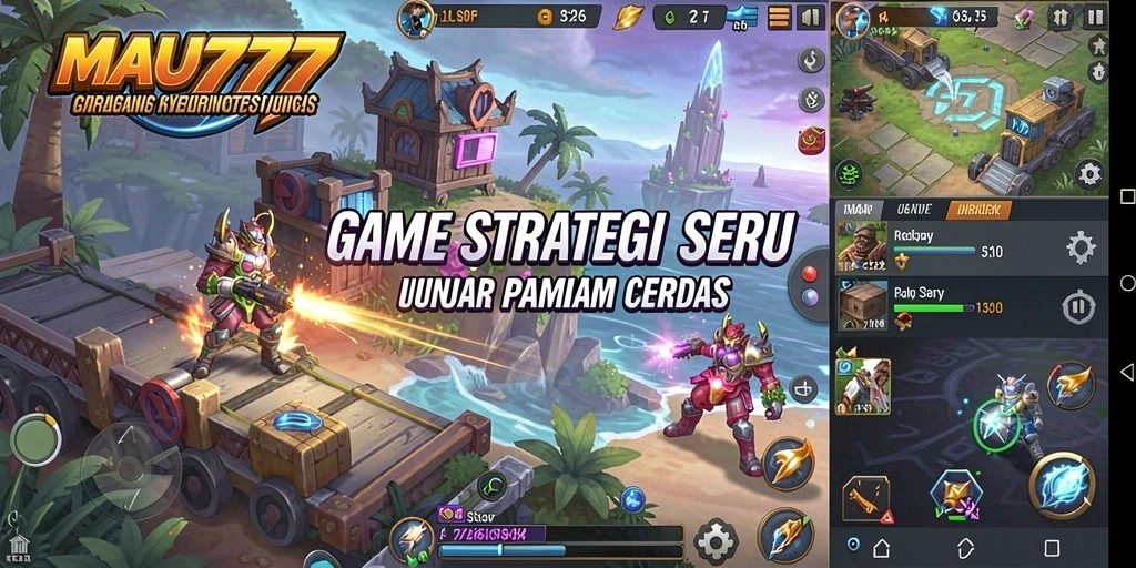 Tampilan gameplay menarik di MAU777 dengan strategi cerdas.