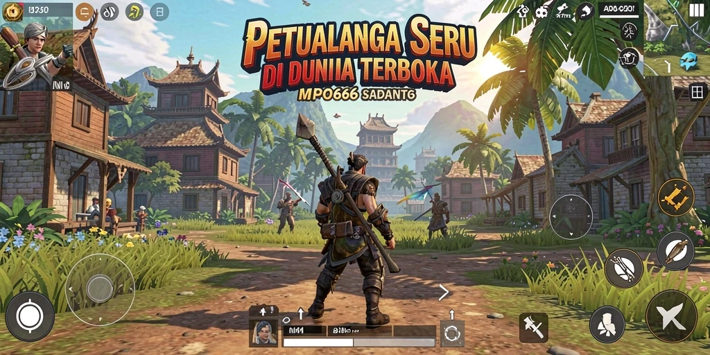 Tangkapan layar <strong>MPO666</strong> menampilkan gameplay Open World yang memukau.