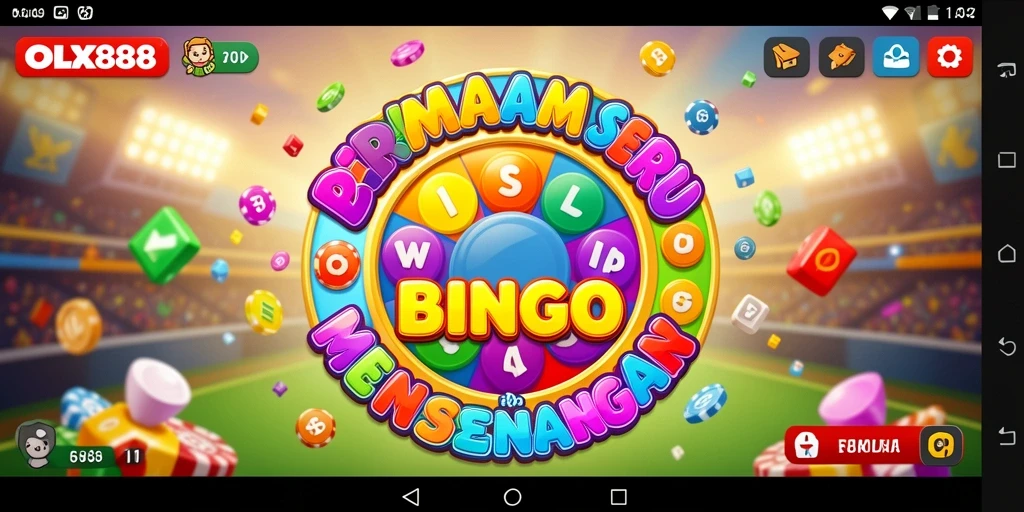 Gameplay seru OLX888 dengan pemain yang bersaing dalam Bingo.