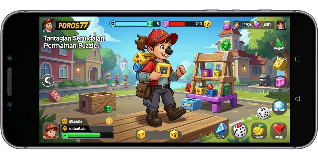 Gameplay seru POROS77 dengan berbagai teka-teki menantang.