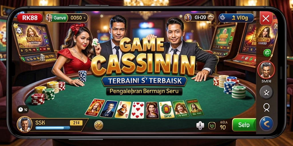 Tampilan gameplay Live Casino yang menarik di RK88 dengan dealer profesional.