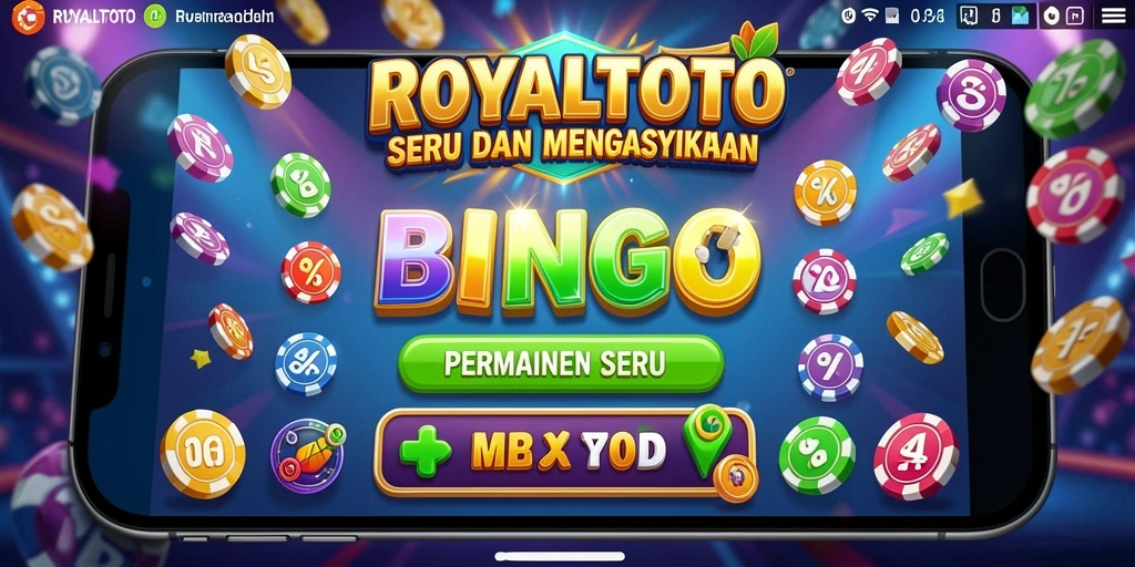 Screenshot gameplay ROYALTOTO menampilkan keseruan permainan Bingo.