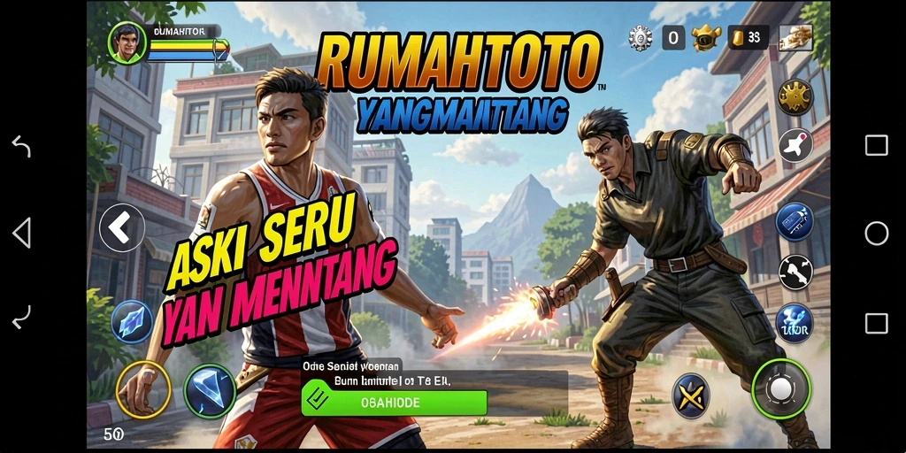 Menampilkan aksi mendebarkan dalam RUMAHTOTO yang penuh tantangan.