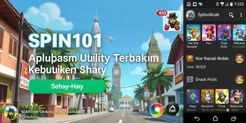 Tampilan antarmuka SPIN101 yang intuitif dan fungsional.